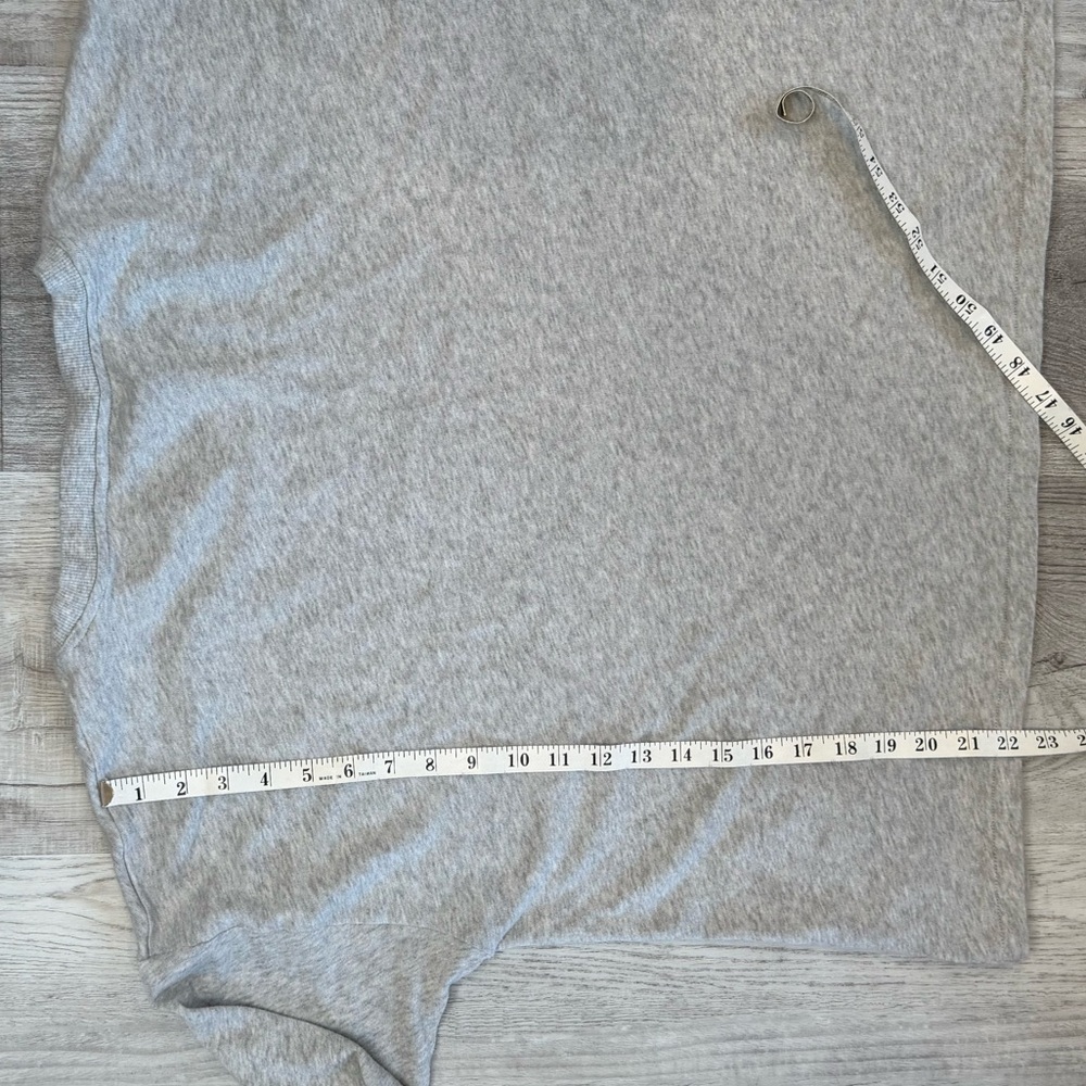 Lauren Ralph Lauren LRL French Terry sweatshirt Heather Grey Women’s XL Cotton - Picture 10 of 11